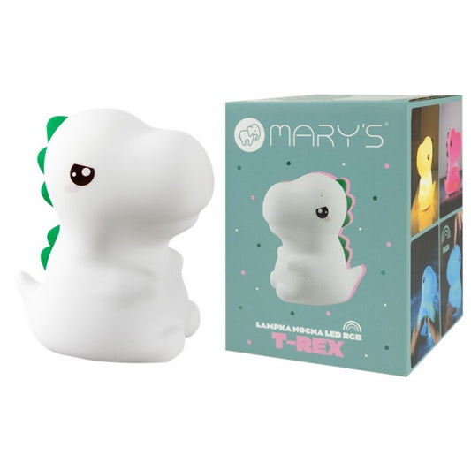 Lámpara quitamiedos LED RGB, Dinosaurio - Mary´s