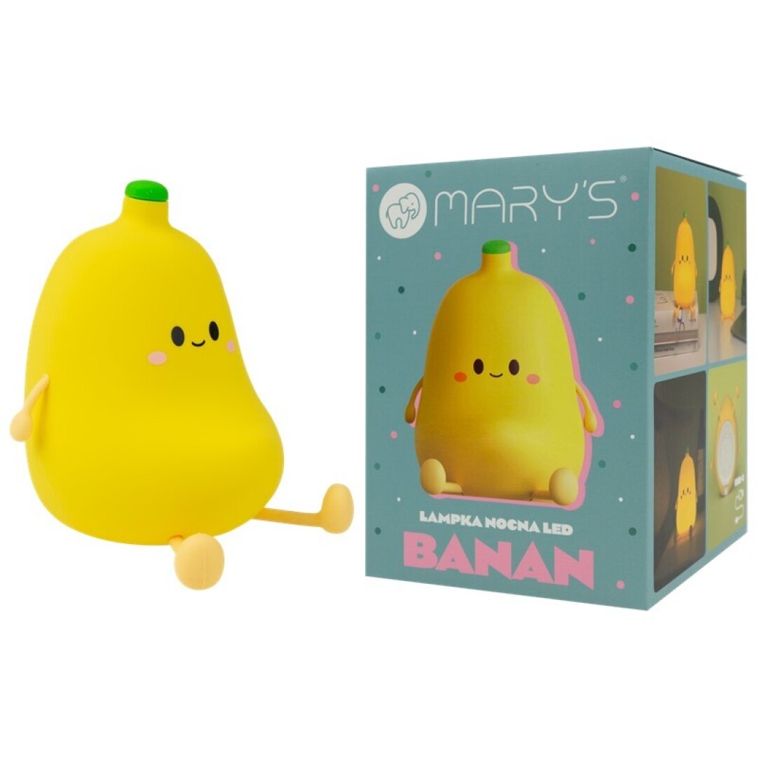 Lámpara quitamiedos LED, Plátano - Mary´s