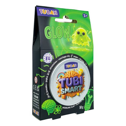 Plastilina Tubi Smart, Glow - Tuban