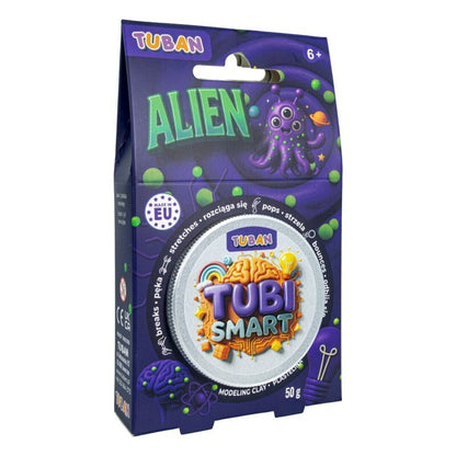 Plastilina Tubi Smart, Alien- Tuban