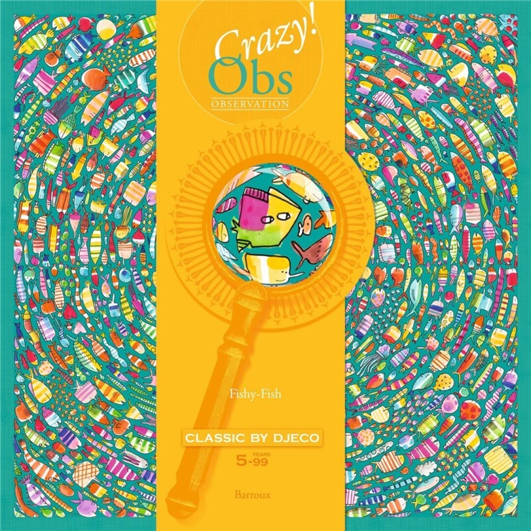 Juego de observación, Fishy Fish - Djeco