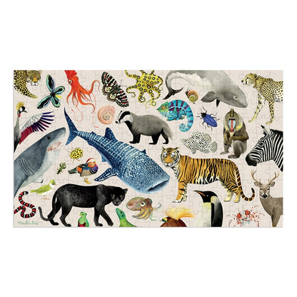 Puzzle Los animales del mundo (200 piezas) Tout au - Moulin Roty