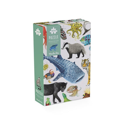 Puzzle Los animales del mundo (200 piezas) Tout au - Moulin Roty