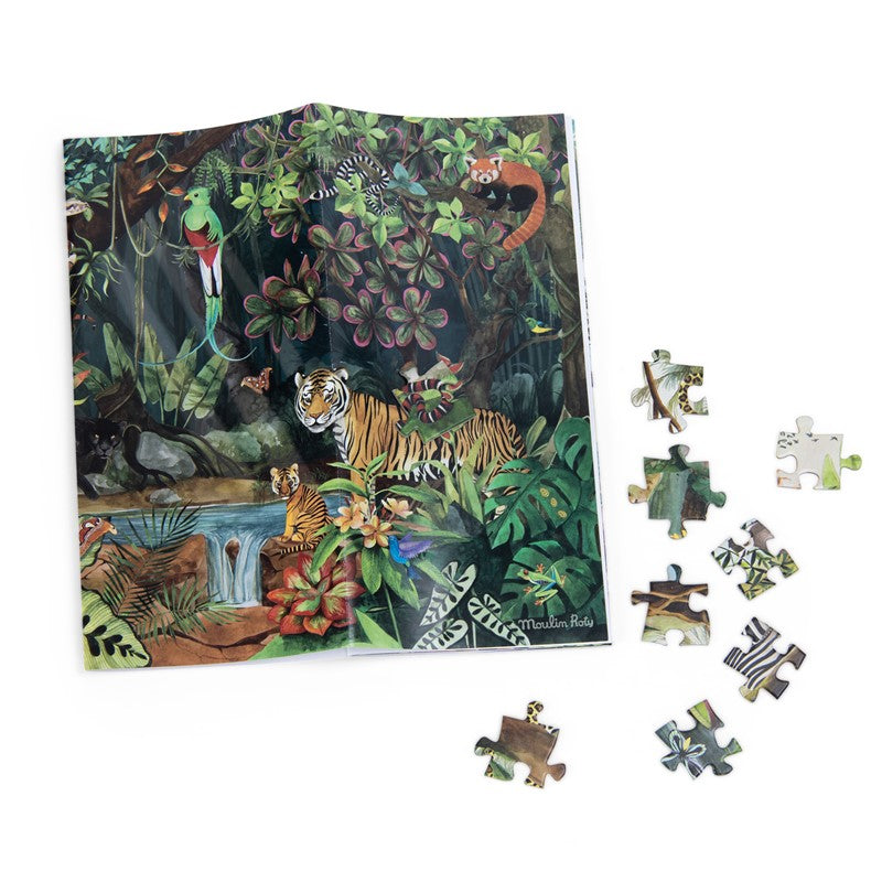 Puzzle En el Bosque tropical (300 piezas) Tout aut - Moulin Roty