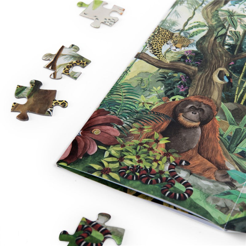 Puzzle En el Bosque tropical (300 piezas) Tout aut - Moulin Roty