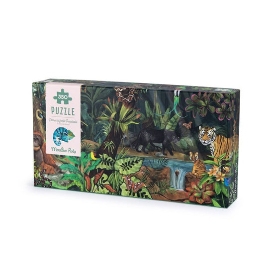 Puzzle En el Bosque tropical (300 piezas) Tout aut - Moulin Roty