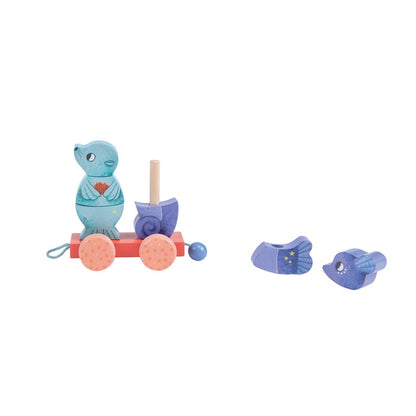 Tren de actividades Aventuras de Paulie - Moulin Roty