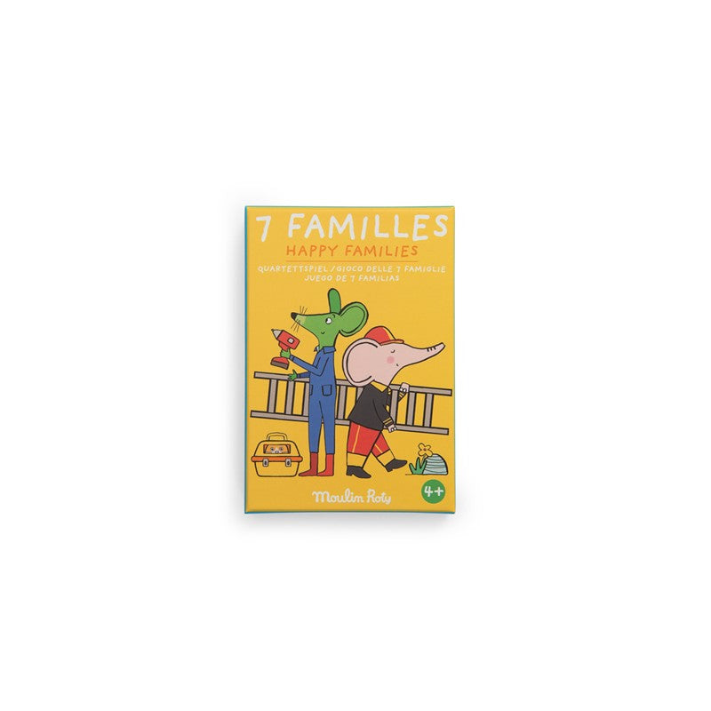 Juego de cartas 7 familias, Loufoques - Moulin Roty