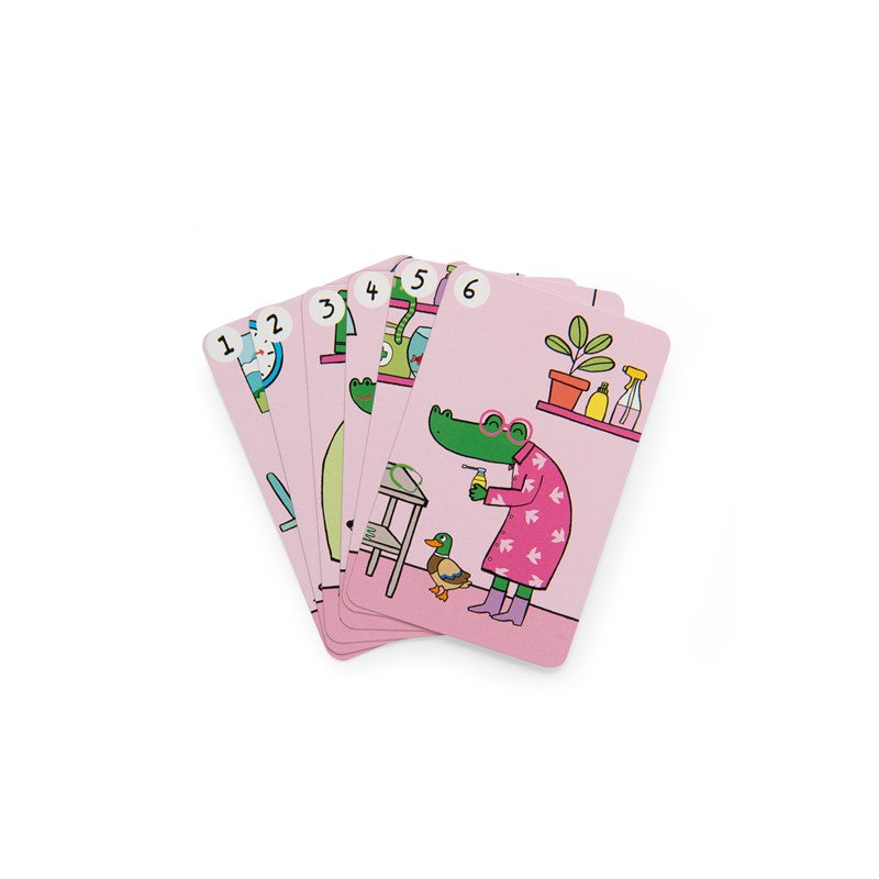 Juego de cartas 7 familias, Loufoques - Moulin Roty