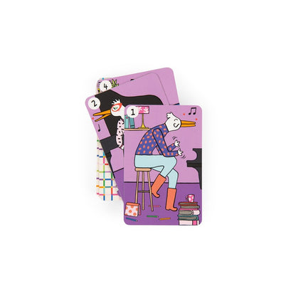 Juego de cartas 7 familias, Loufoques - Moulin Roty