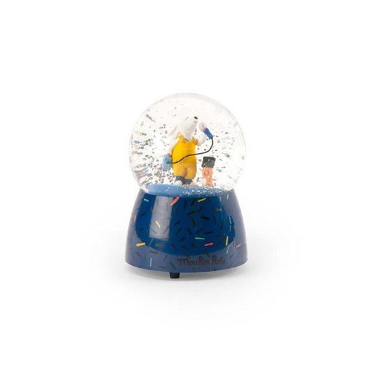 Bola de nieve musical Puce & PIlou - Moulin Roty