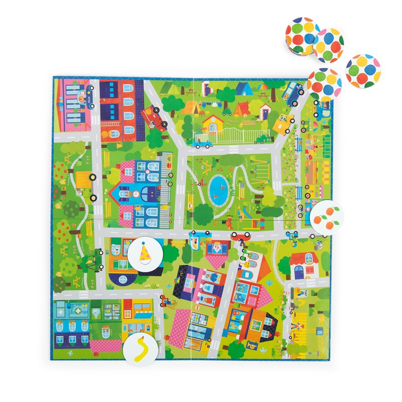 Juego busca, encuentra y cuenta, Les Popipop - Moulin Roty