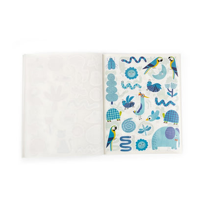 Cuaderno de pegatinas reposicionables Toupitis - Moulin Roty