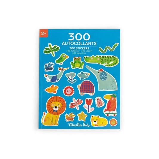 Cuaderno de pegatinas reposicionables Toupitis - Moulin Roty