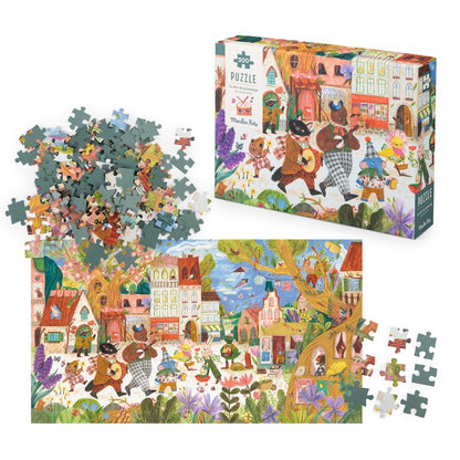 Puzzle 500 piezas, Les Minouchkas - Moulin Roty