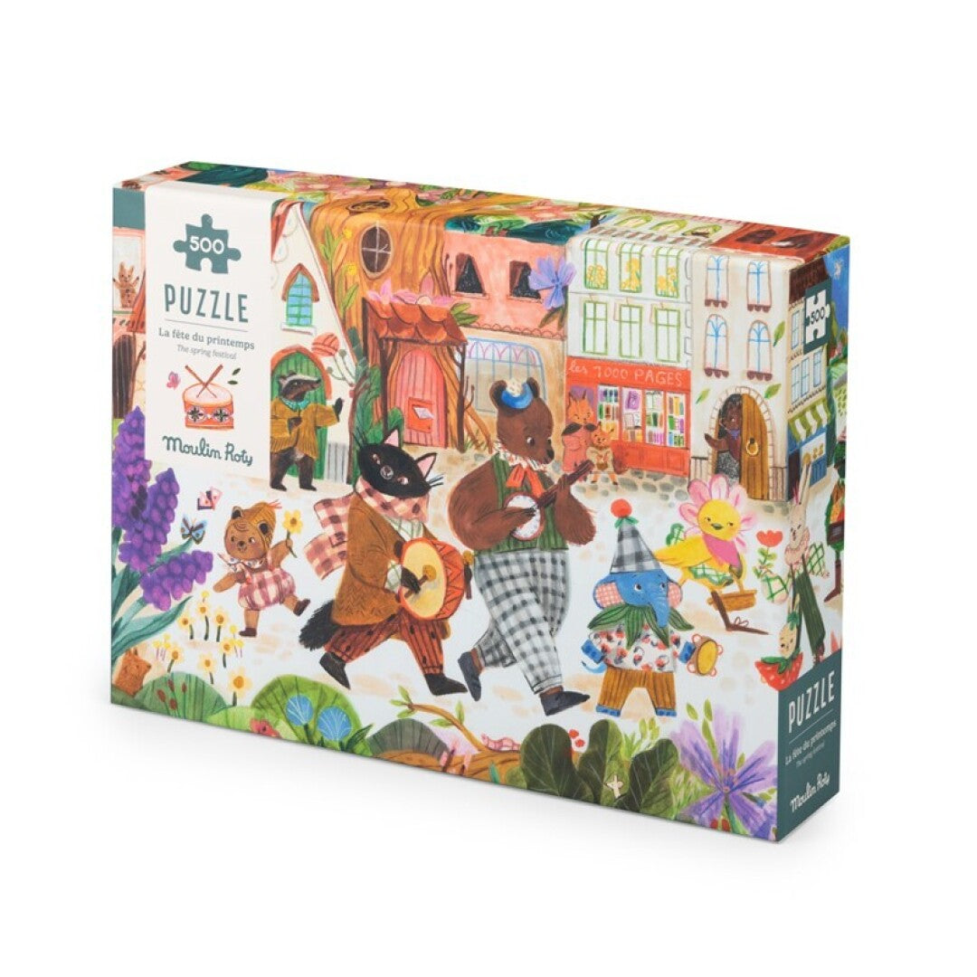 Puzzle 500 piezas, Les Minouchkas - Moulin Roty