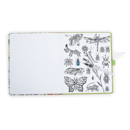 Cuaderno acuarela mágica El Jardín - Moulin Roty