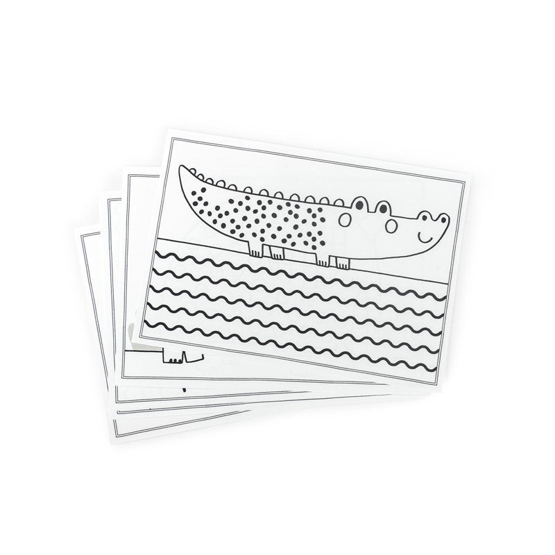 24 plantillas de dibujo, Les Toupitis - Moulin Roty