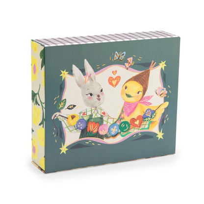 Caja de cuentasde madera, Minouchkas - Moulin Roty