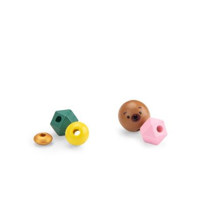 Caja de cuentasde madera, Minouchkas - Moulin Roty