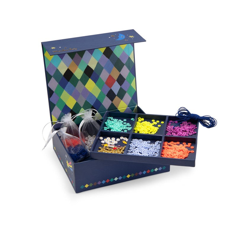 Caja de cuentas planas, Les Comètes filantes - Moulin Roty
