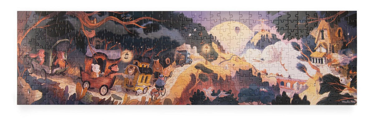 Puzzle 350 piezas, El Valle Misterioso - Moulin Roty