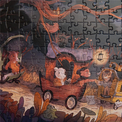 Puzzle 350 piezas, El Valle Misterioso - Moulin Roty