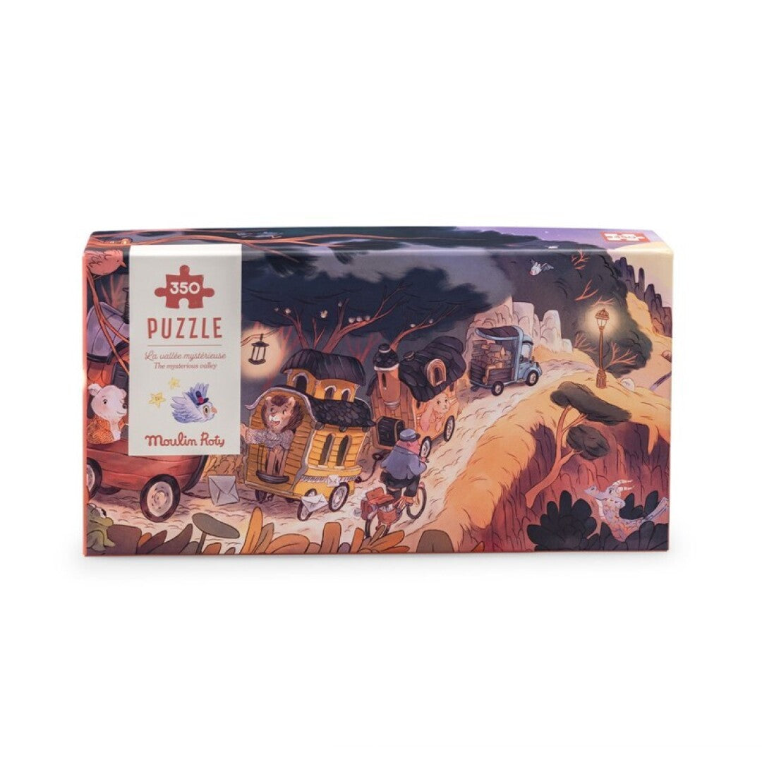 Puzzle 350 piezas, El Valle Misterioso - Moulin Roty