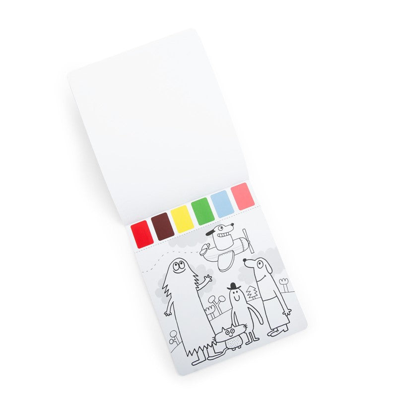 Paleta mágica de pintura, Les Schmouks - Moulin Roty