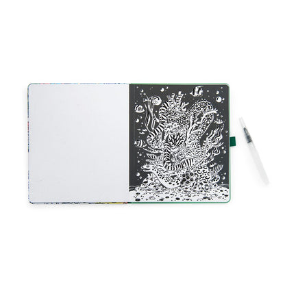Cuaderno acuarela mágica Tout Autour du Monde - Moulin Roty