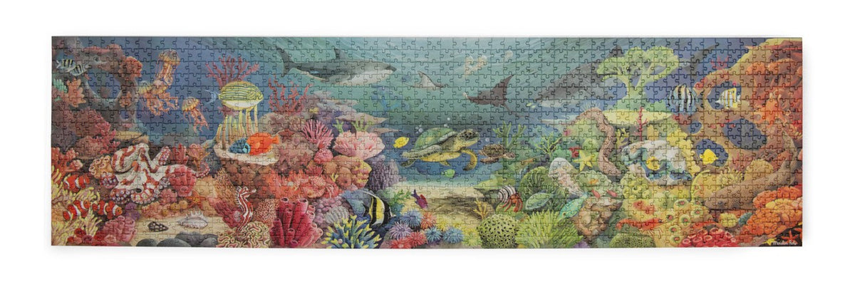 Puzzle 1000 piezas, Arrecife de Coral - Moulin Roty