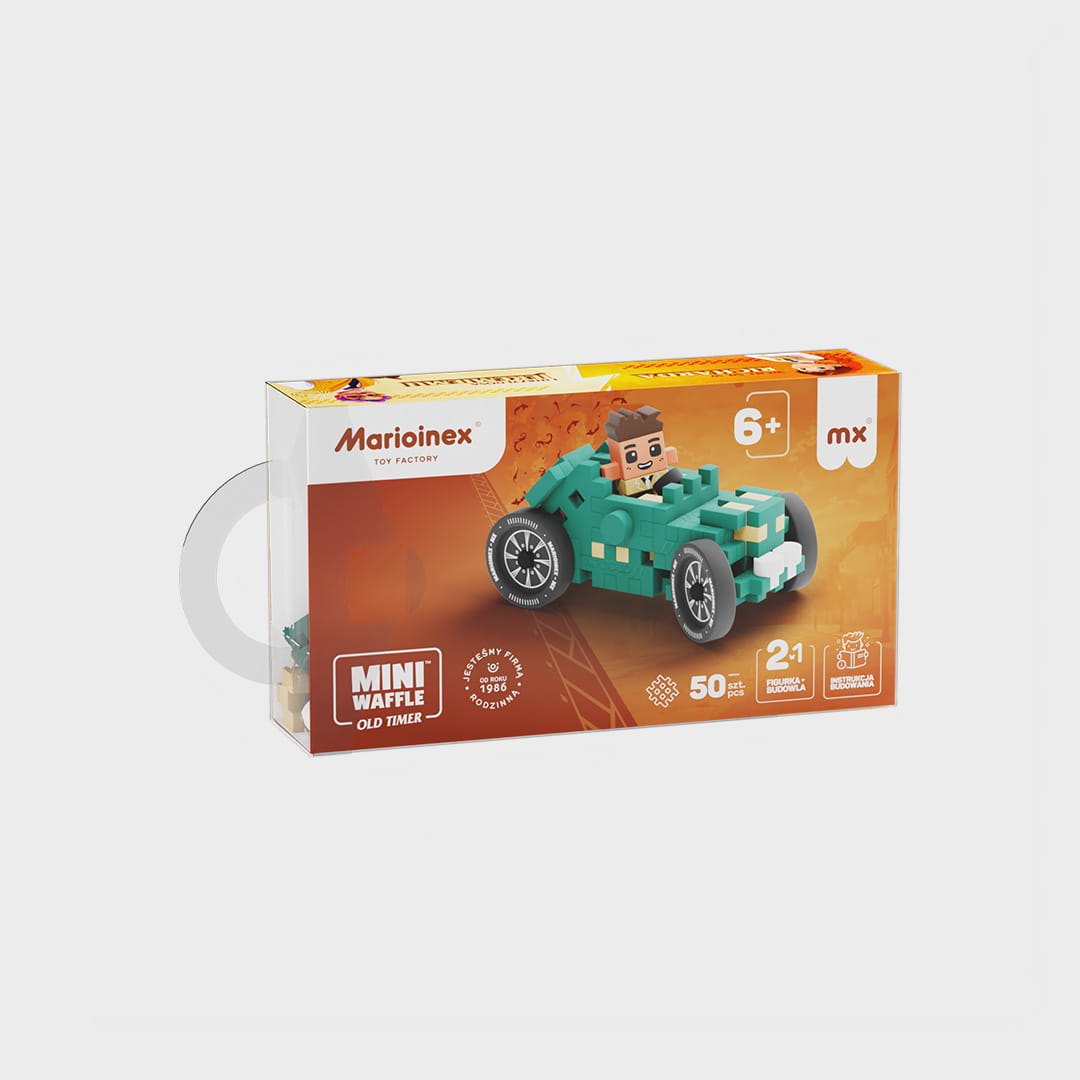 Mini Waffle coche, Richard 50 piezas - Marioinex