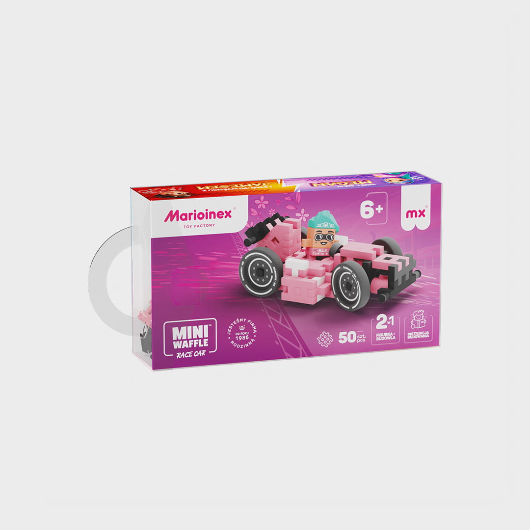 Mini Waffle coche, Megan 50 piezas - Marioinex