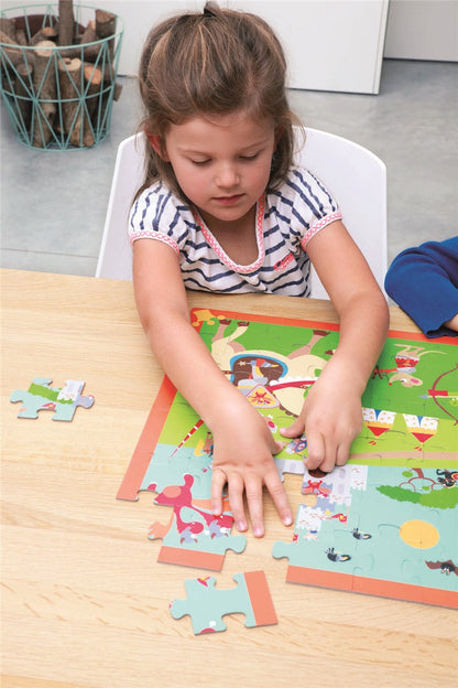 Puzzle Caballeros 60 piezas - Scratch