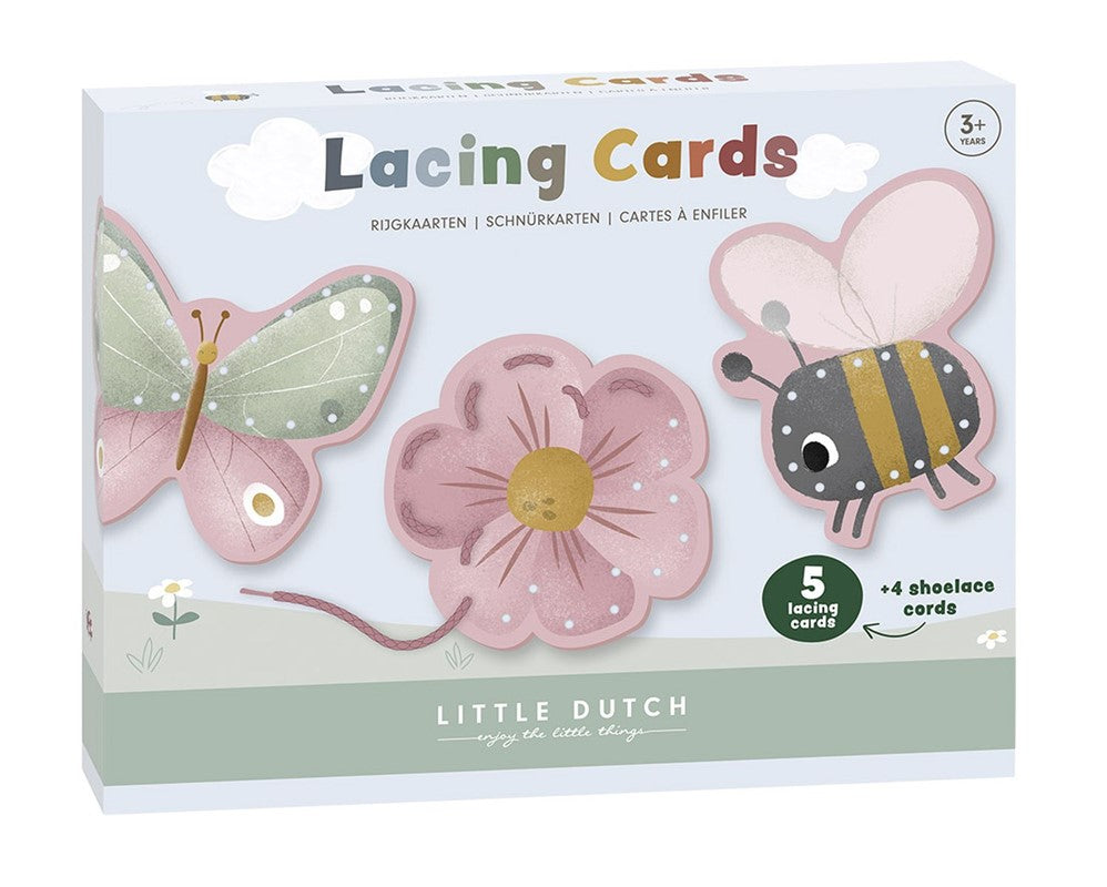 Tarjeta para enlazar Flores - Little Dutch