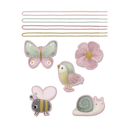 Tarjeta para enlazar Flores - Little Dutch