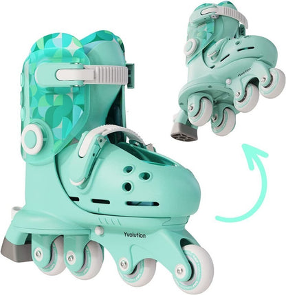 Patines evolutivos Twista verde - Yvolution