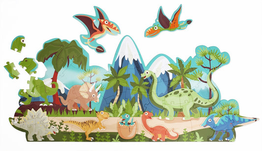 10 puzzles evolutivos, Dinos - Scratch