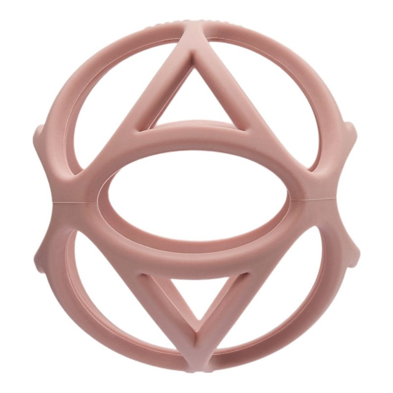 Pelota Sensorial Silicona rosa - Little Dutch
