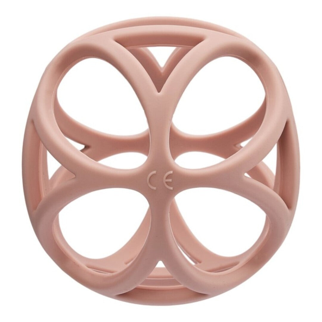 Pelota Sensorial Silicona rosa - Little Dutch