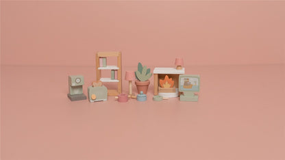 Set muebles para casa de muñecas - Little Dutch