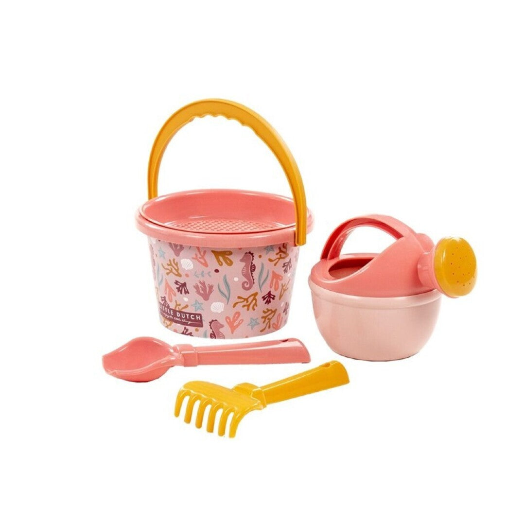 Set de playa 5 piezas Ocean Dreams rosa - Little Dutch