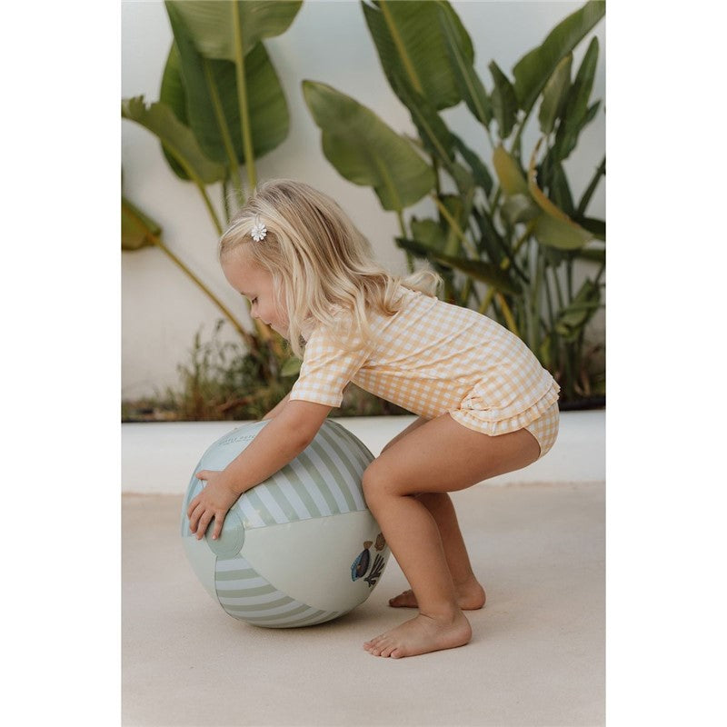 Pelota de playa, Ocean Fresh verde - Little Dutch