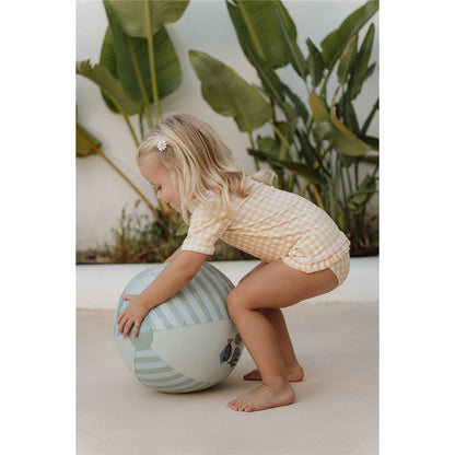 Pelota de playa, Ocean Fresh verde - Little Dutch