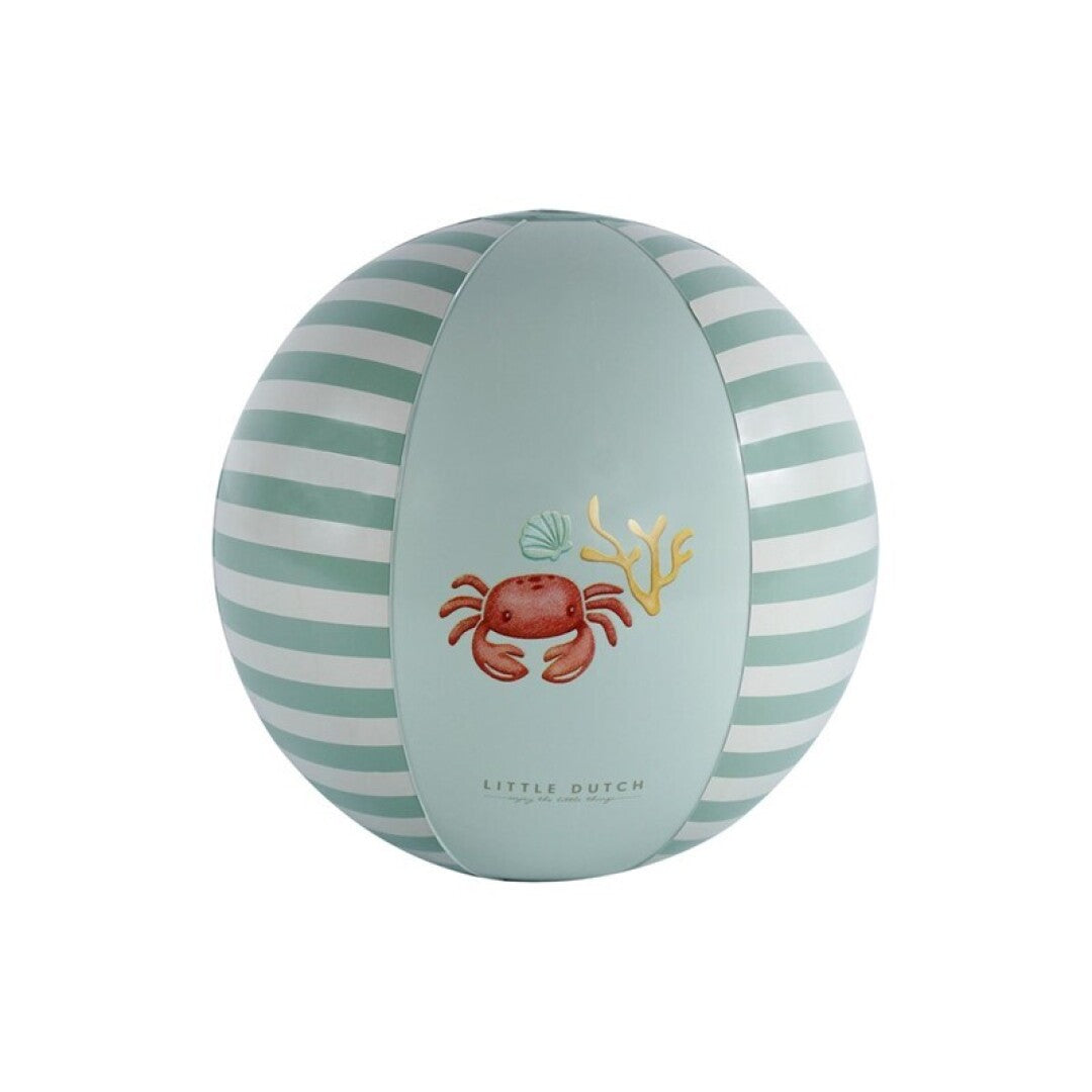 Pelota de playa, Ocean Fresh verde - Little Dutch