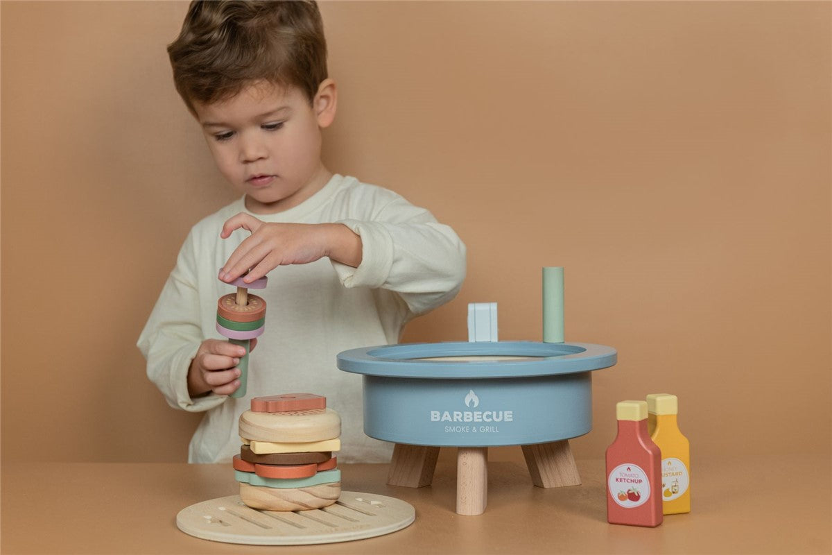 Set de barbacoa de madera - Little Dutch