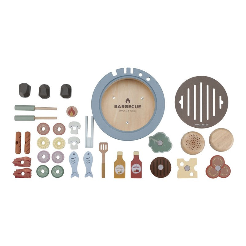 Set de barbacoa de madera - Little Dutch