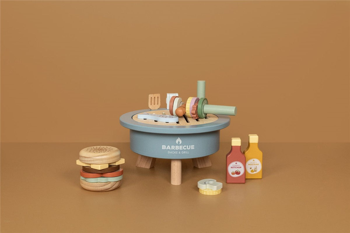Set de barbacoa de madera - Little Dutch