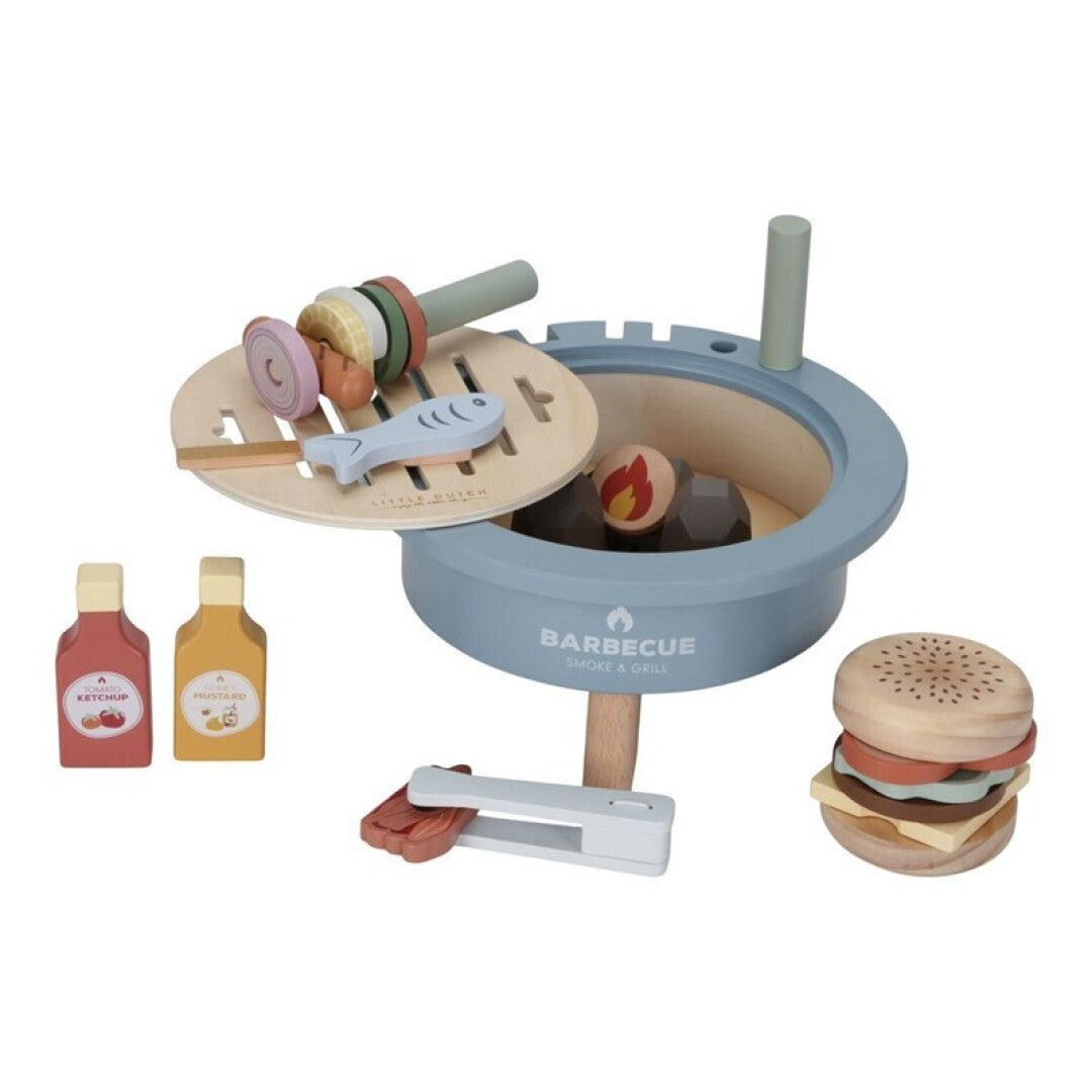 Set de barbacoa de madera - Little Dutch