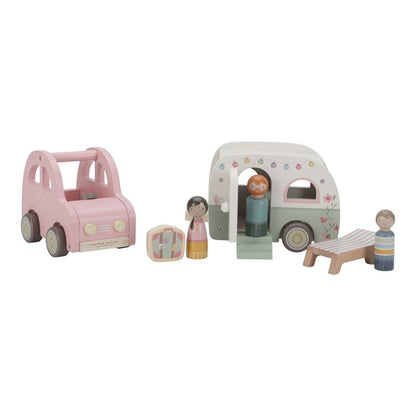 Set Coche y Caravana FSC- Little Dutch